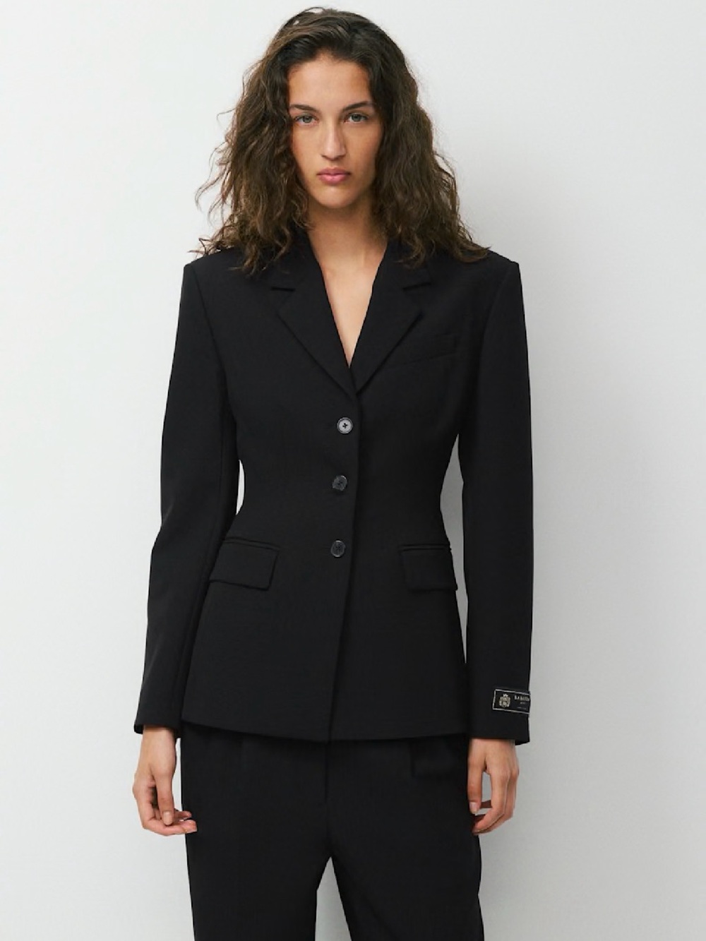 Aritzia Babaton Standout Blazer Black Women's Tailored Blazer Jacket Size 2